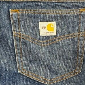 Carhartt Jeans 50×36 USA Flame Resistant 88%cotton 12% nylon